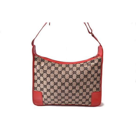 Gucci Shoulder Bag GG Blue Beige Red - Picture 3 of 11